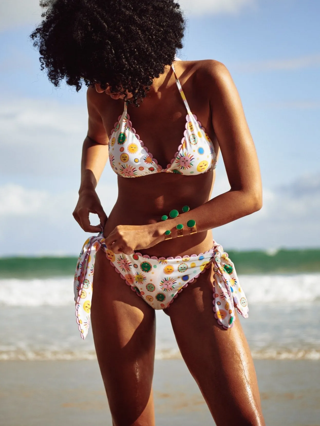 Swimwear | Celia B Via Lactea Bikini-White